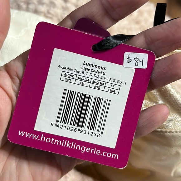 Hot Milk luminous maternity nursing bra 42G - Picture 2 of 4